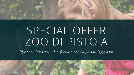 Special offer Pistoia Zoo: a holiday in Tuscany to discover animals and nature.